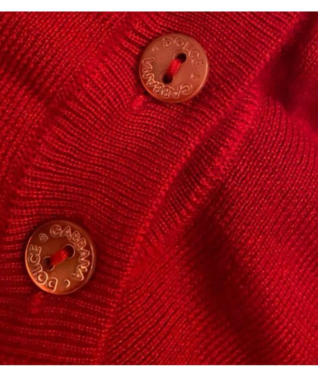DOLCE&GABBANA Красный кардиган, фото 4