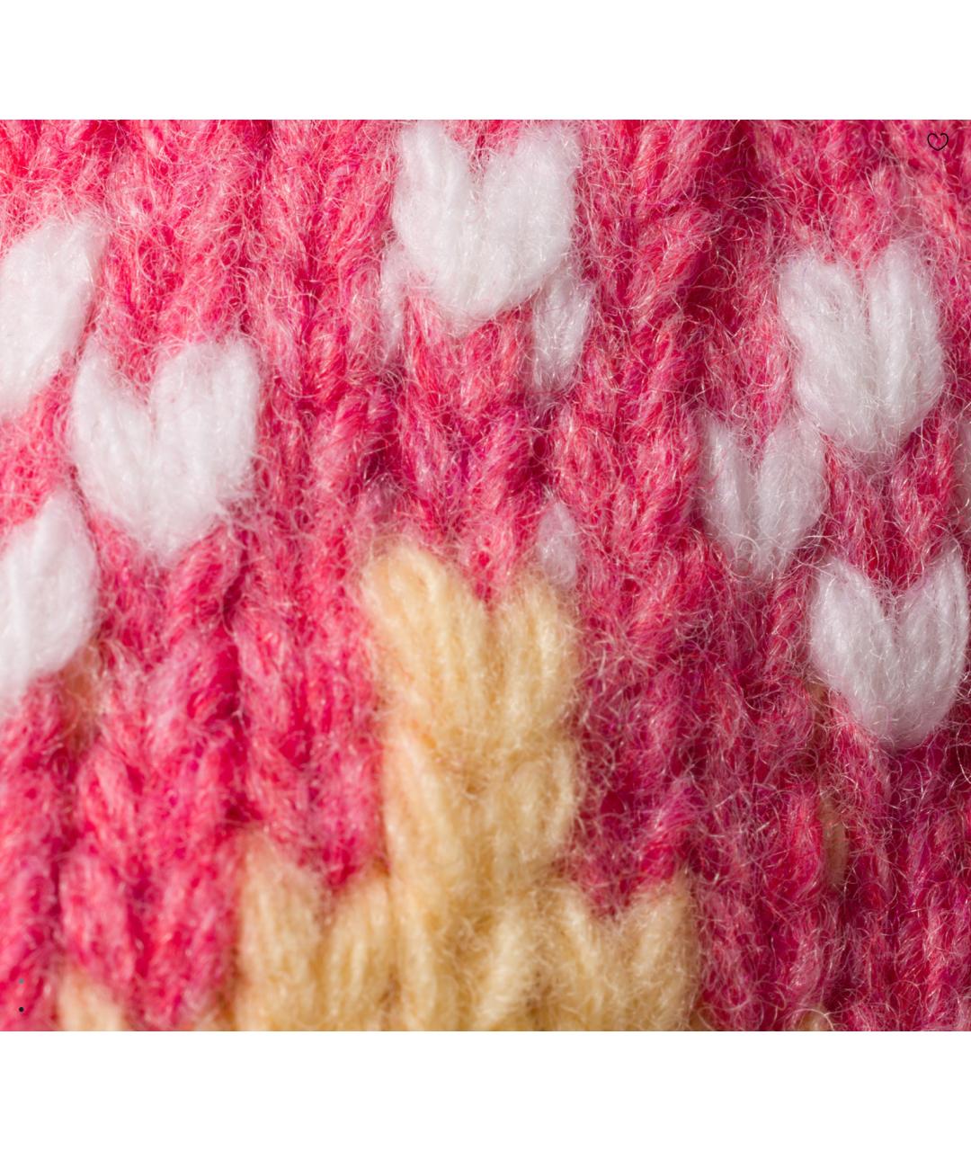 MIU MIU Розовая шерстяная шапка, фото 2