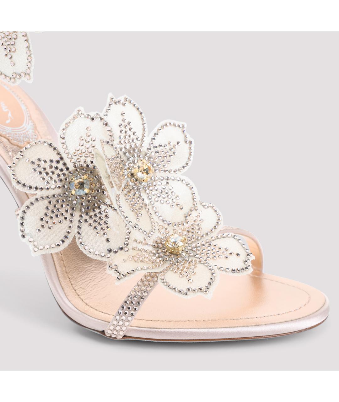 RENE CAOVILLA Мульти кожаные босоножки, фото 6