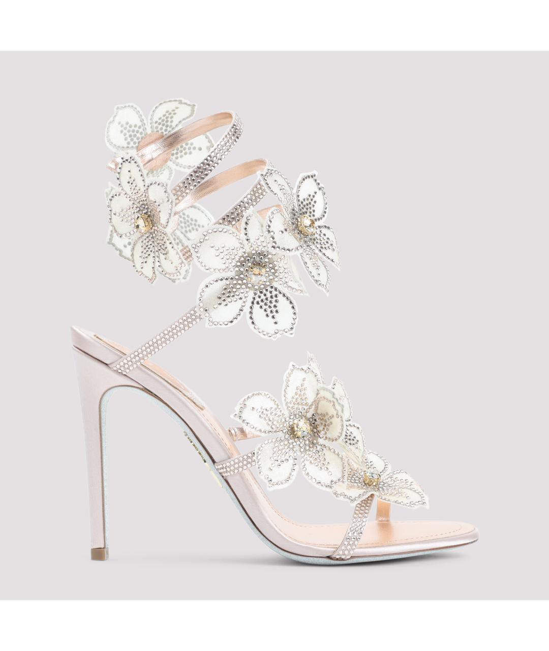 RENE CAOVILLA Мульти кожаные босоножки, фото 2