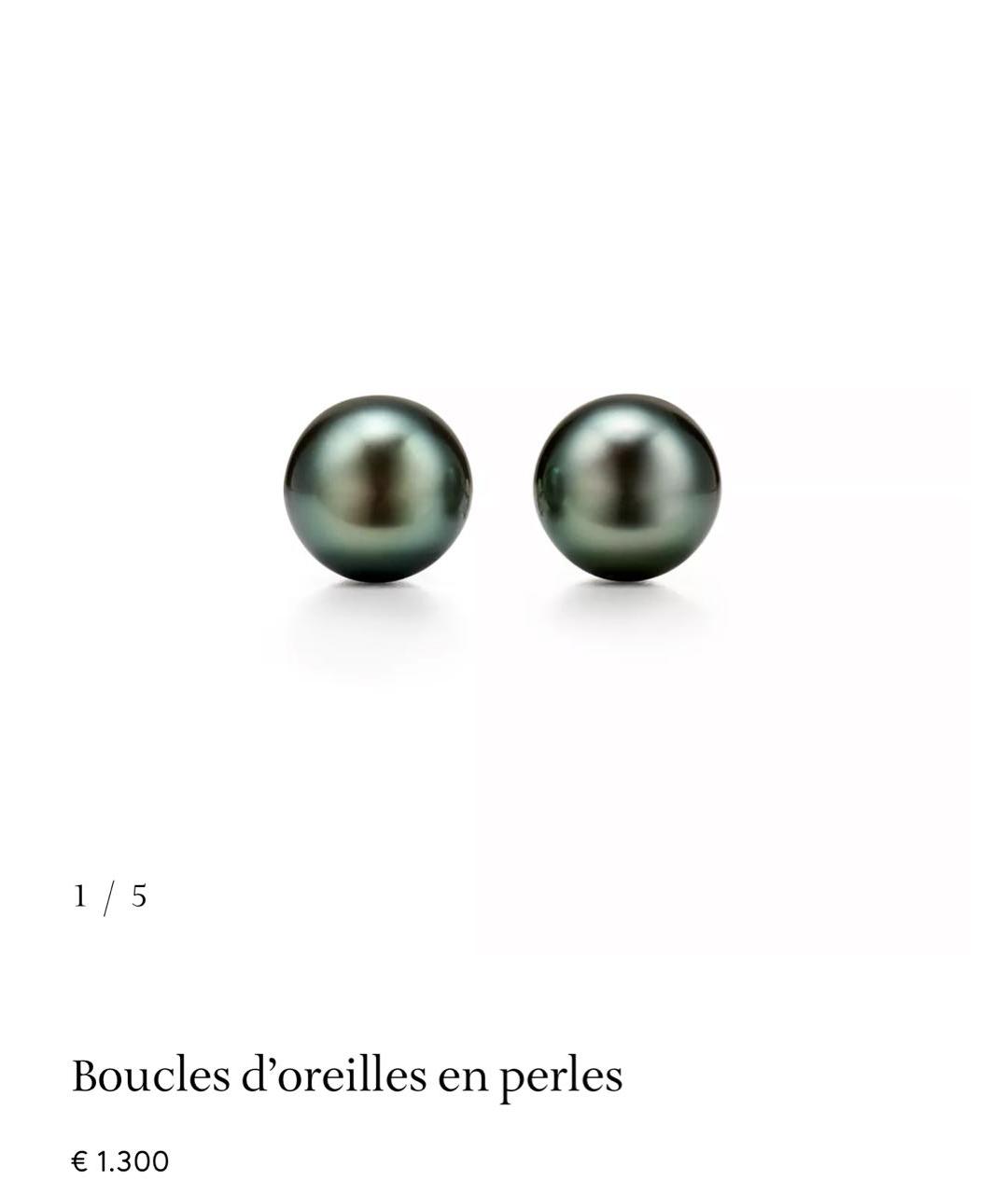 TIFFANY&CO Серьги из белого золота, фото 2