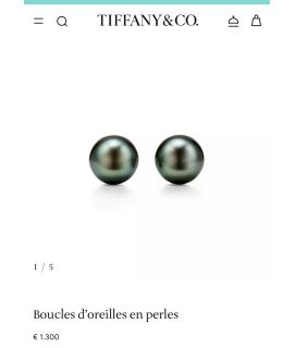 TIFFANY&CO Серьги