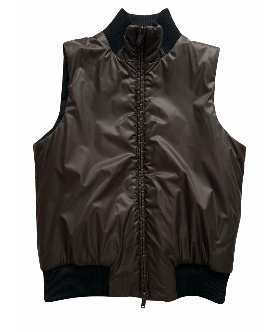 GUCCI Коричневая жилетка, фото 1