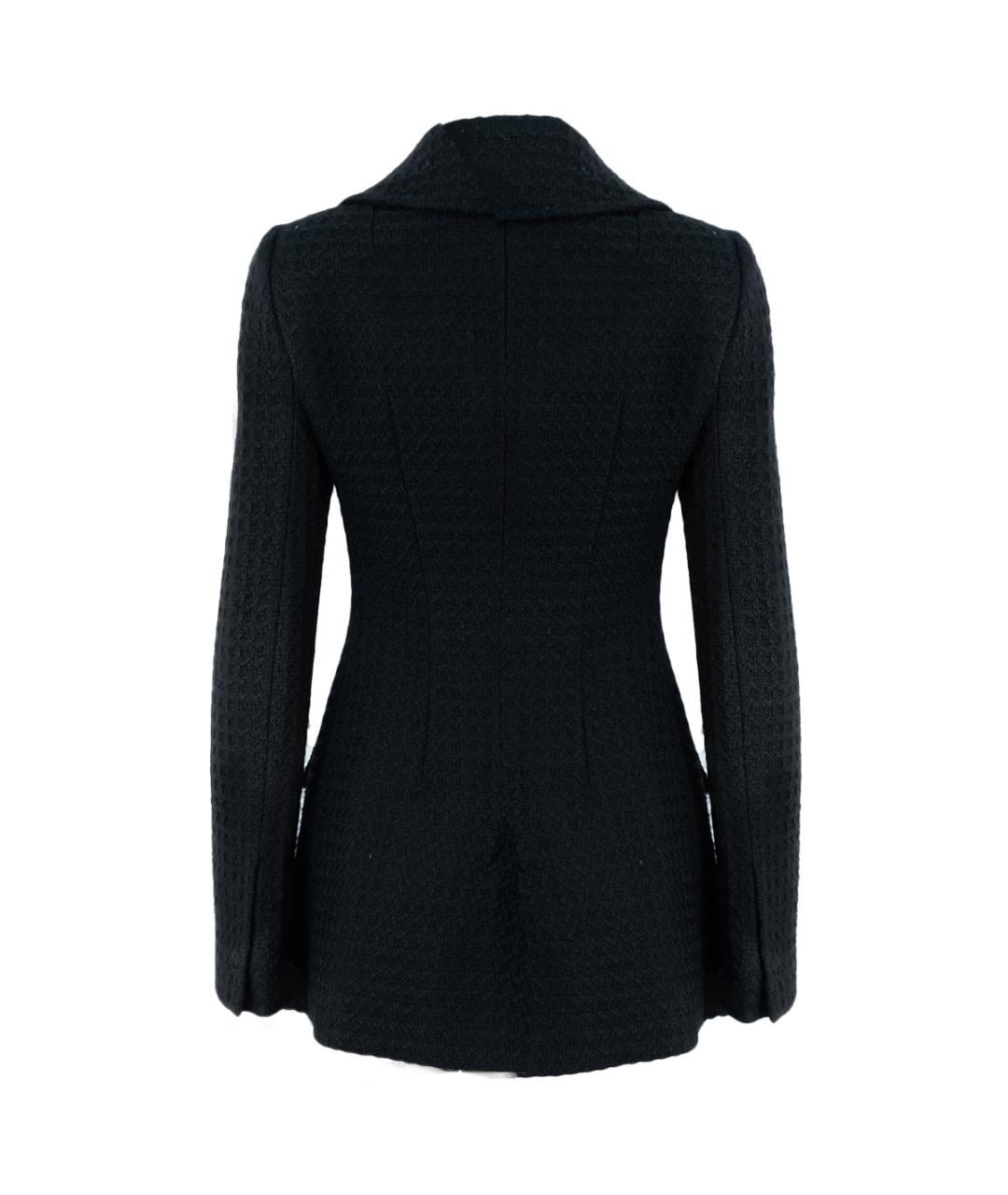 DOLCE&GABBANA Черное пальто, фото 2