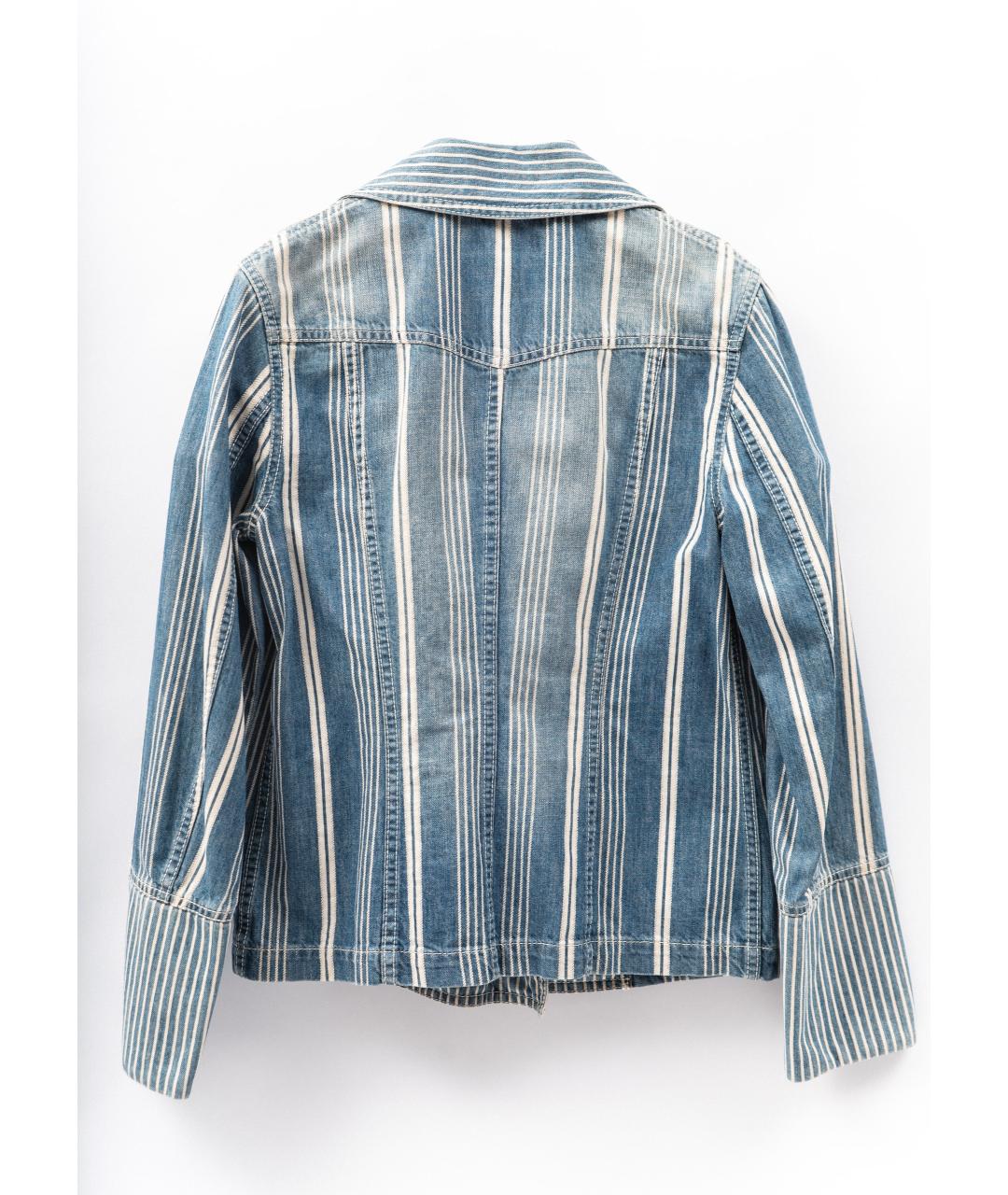 ESCADA Голубой деним жакет/пиджак, фото 2
