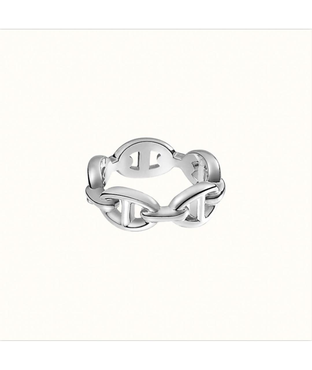 HERMES Серебряное серебряное кольцо, фото 5