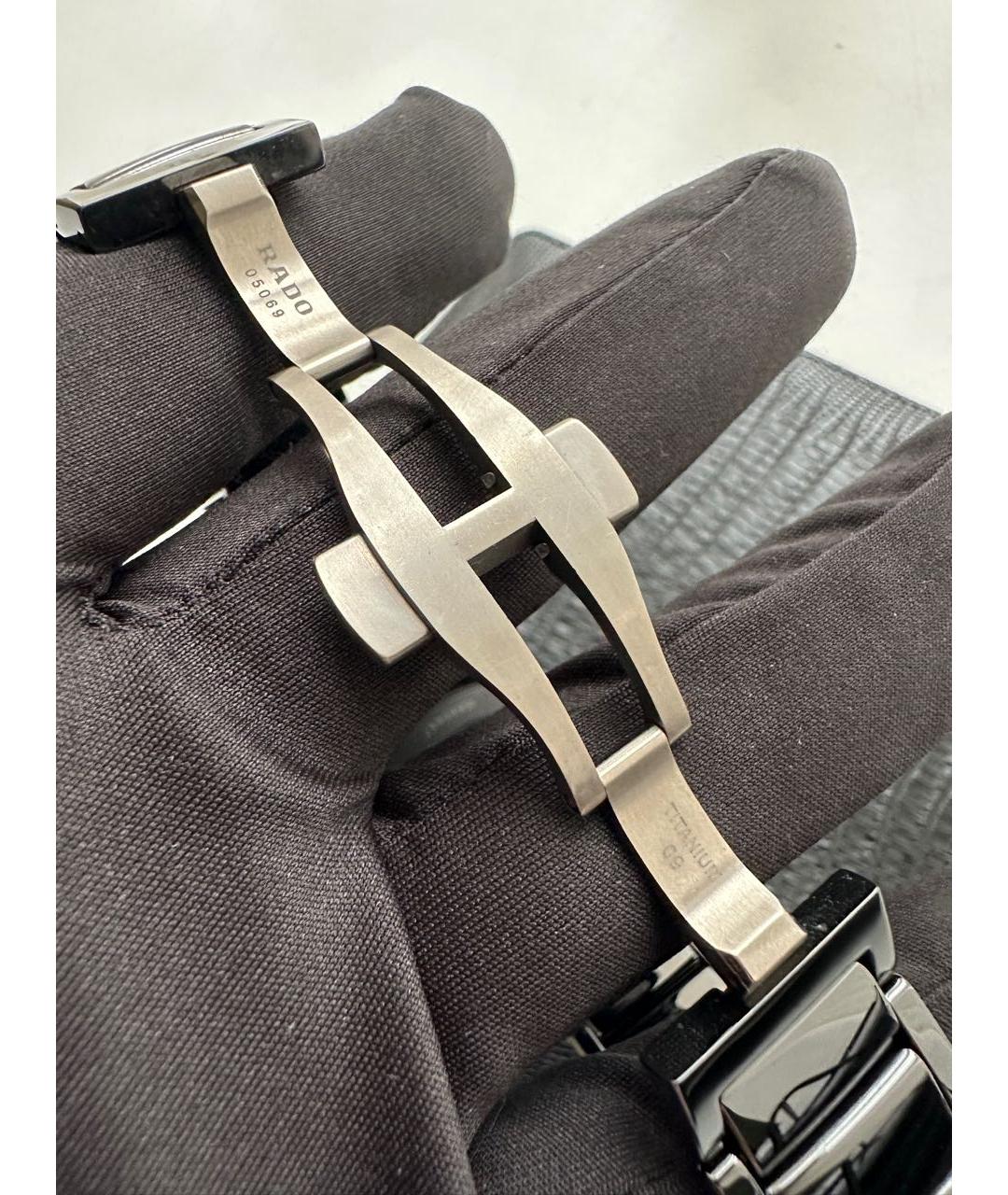 RADO Черные керамические часы, фото 7