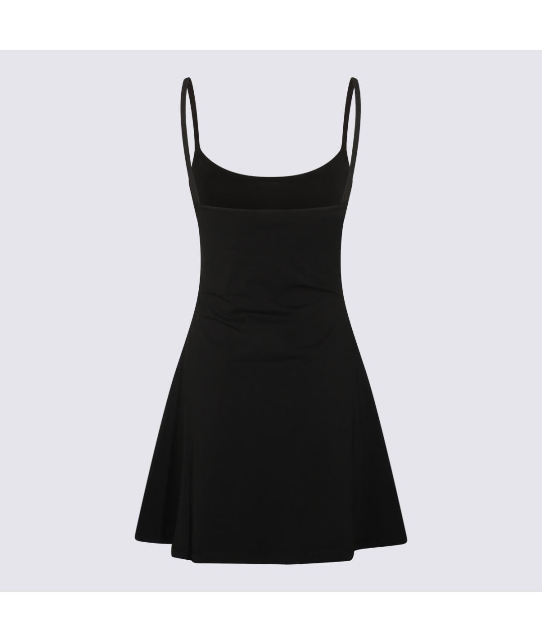 DIESEL Черное хлопковое повседневное платье, фото 2