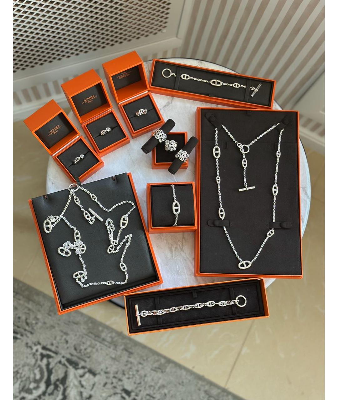 HERMES Серебряная серебряная подвеска, фото 3