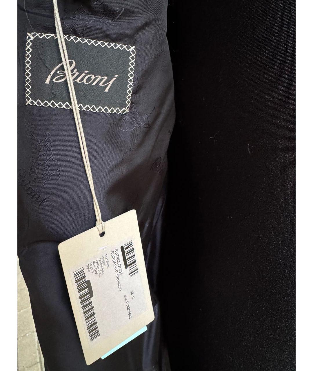 BRIONI Антрацитовое кашемировое пальто, фото 3