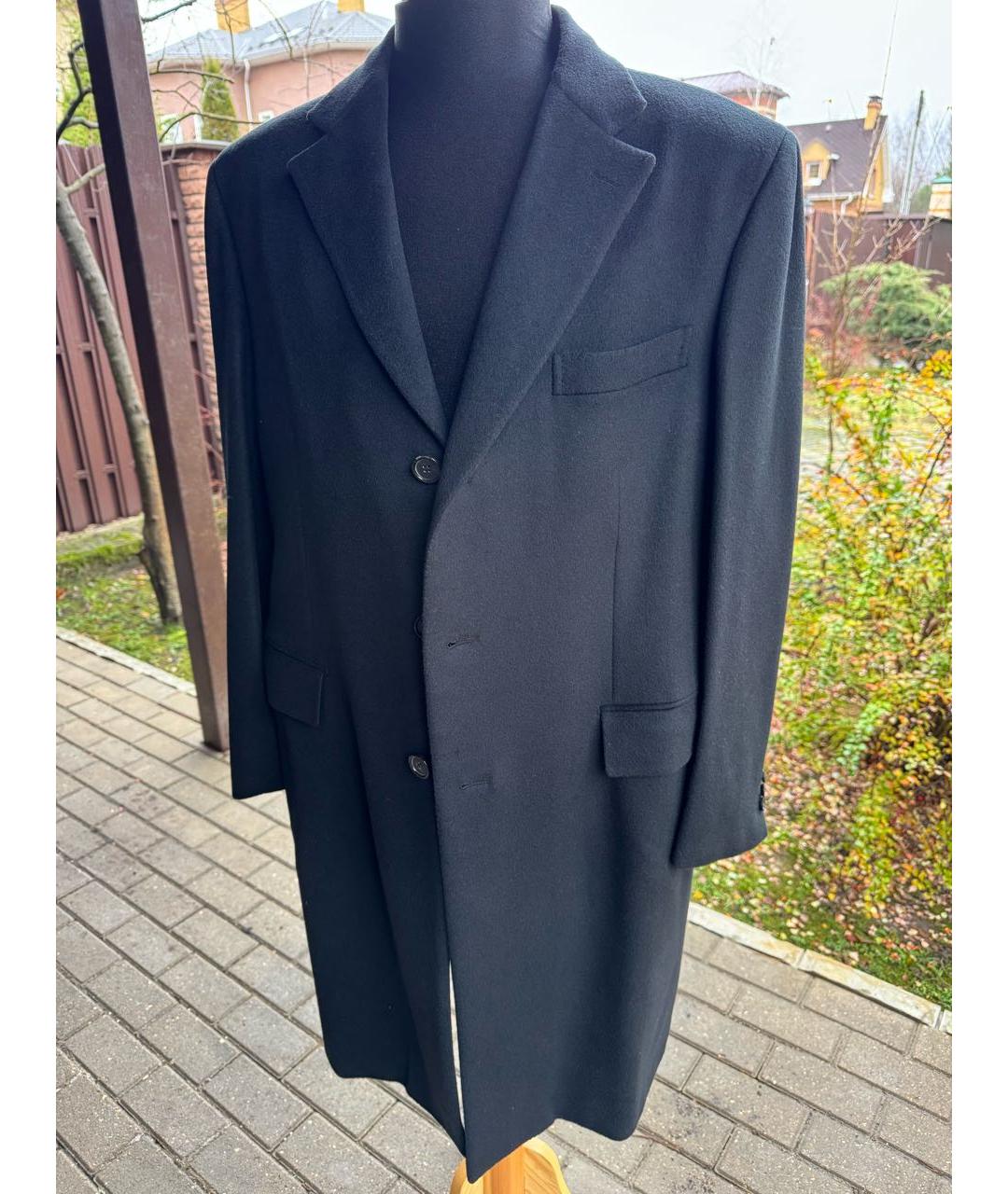 BRIONI Антрацитовое кашемировое пальто, фото 7
