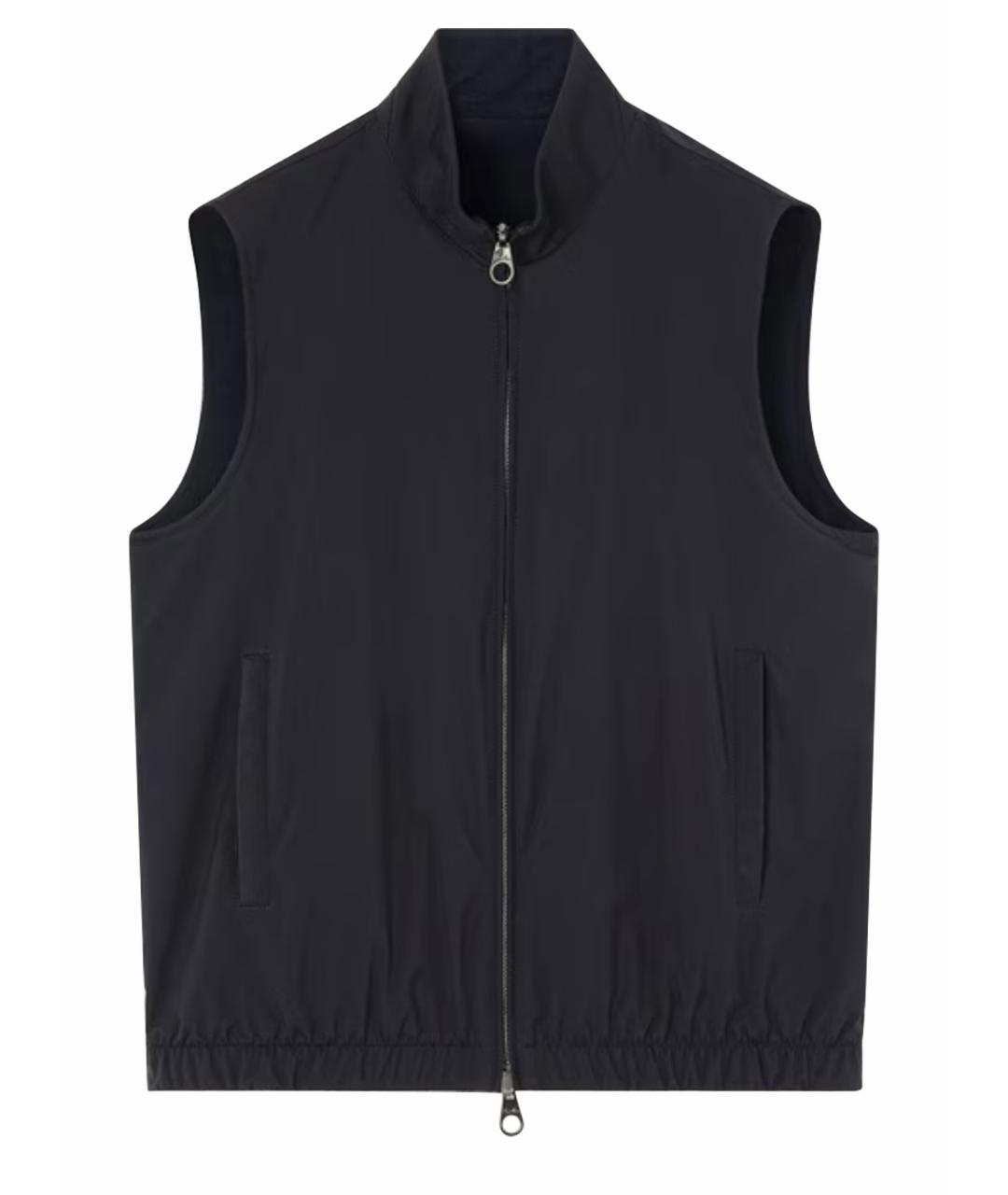 LORO PIANA Темно-синий жилет, фото 1