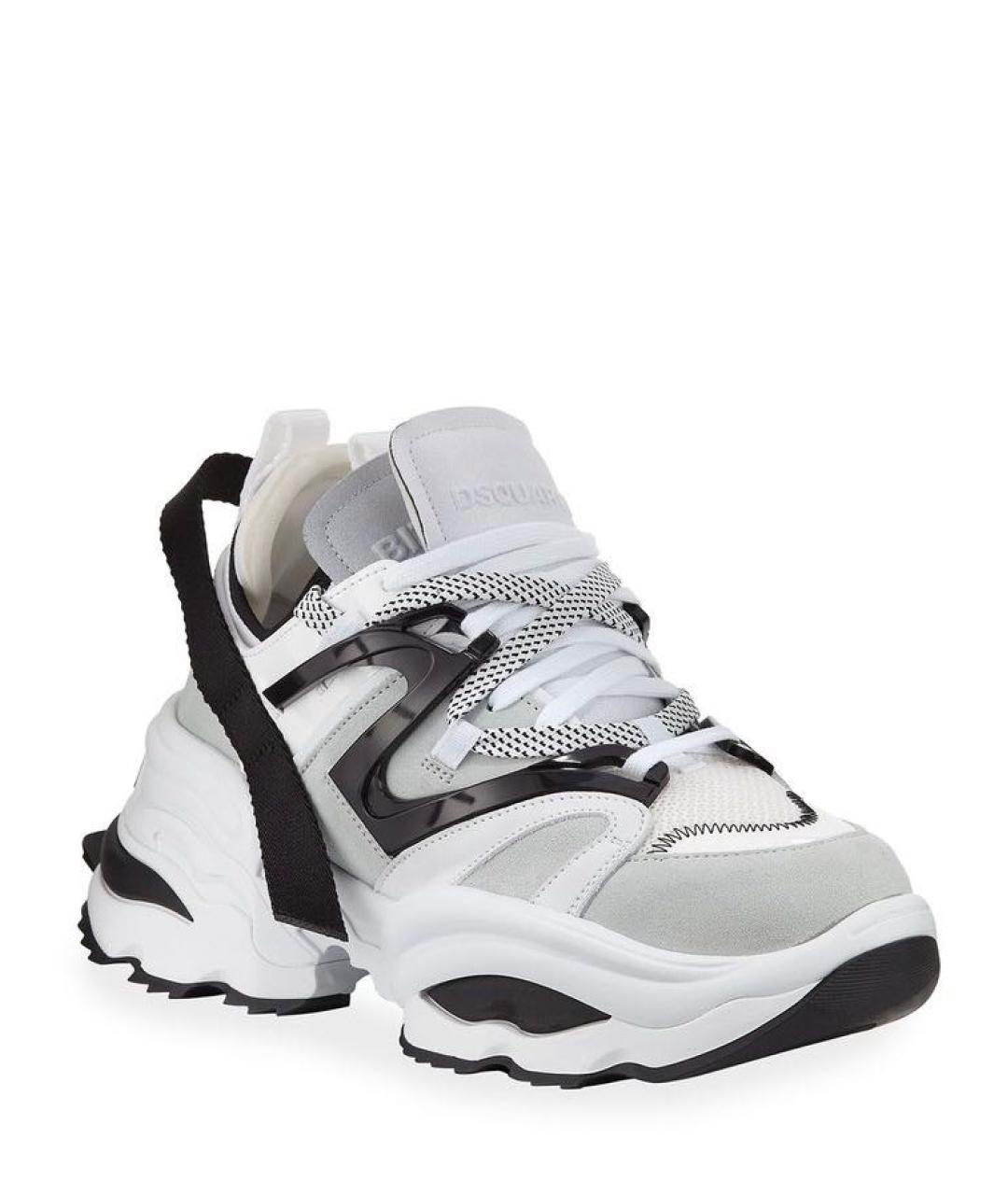 DSQUARED2 Мульти текстильные кроссовки, фото 2