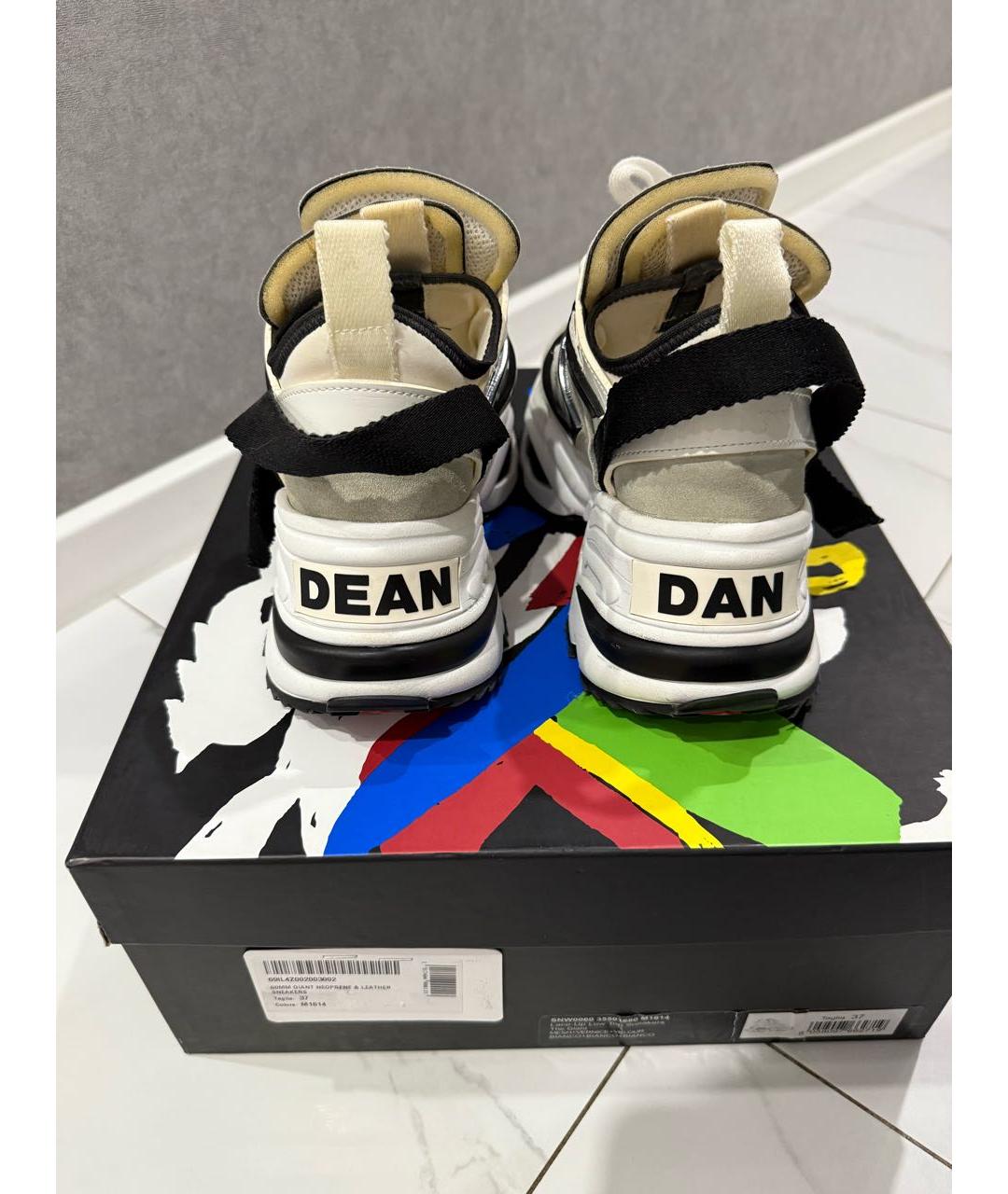 DSQUARED2 Мульти текстильные кроссовки, фото 7