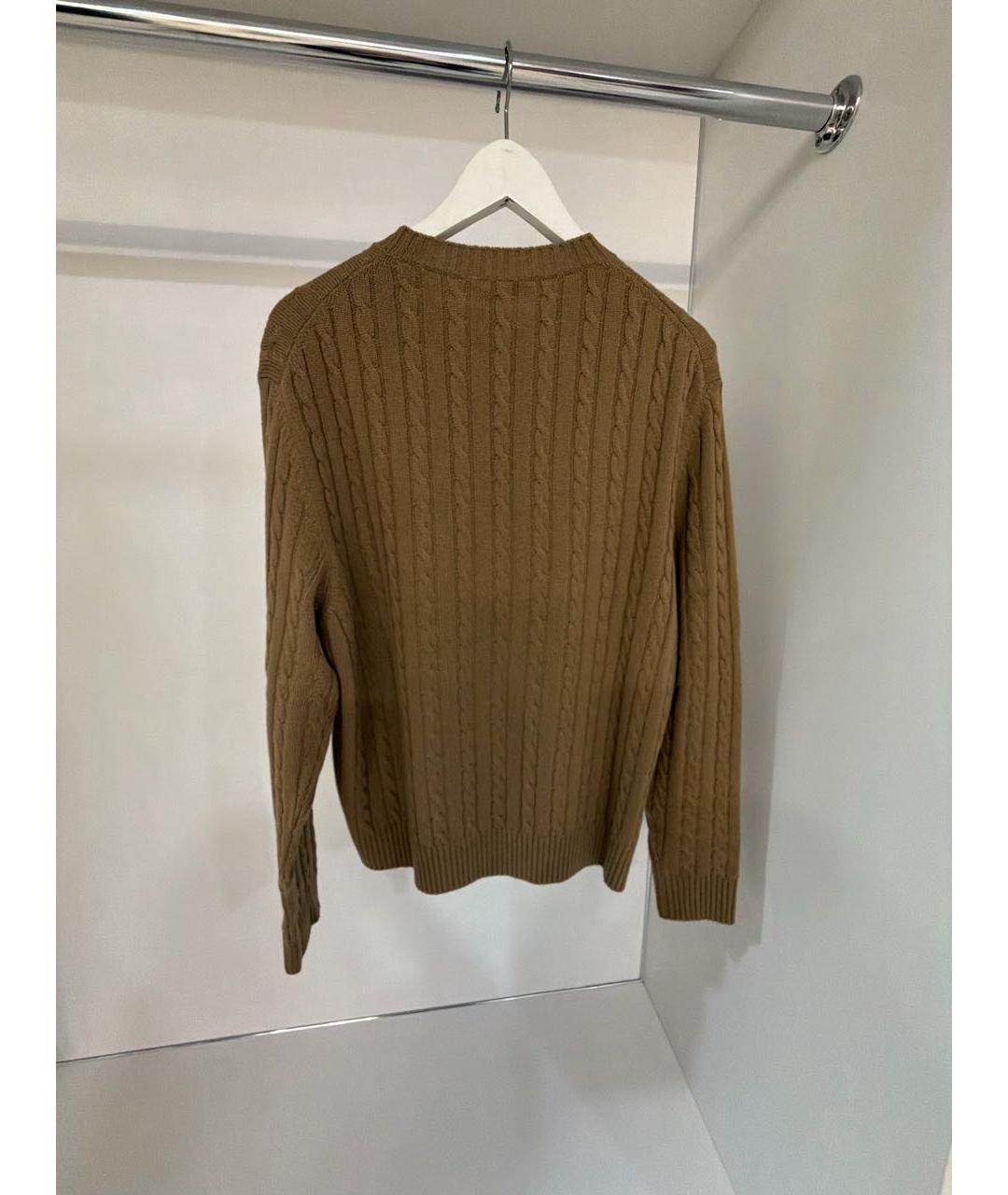 PRADA Коричневый кашемировый джемпер / свитер, фото 2