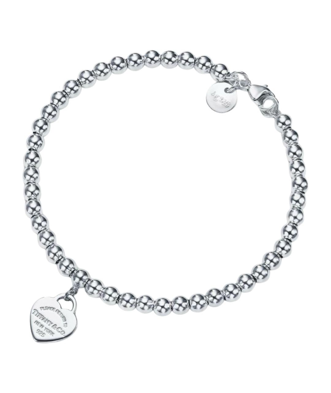 TIFFANY&CO Серебрянный серебряный браслет, фото 1