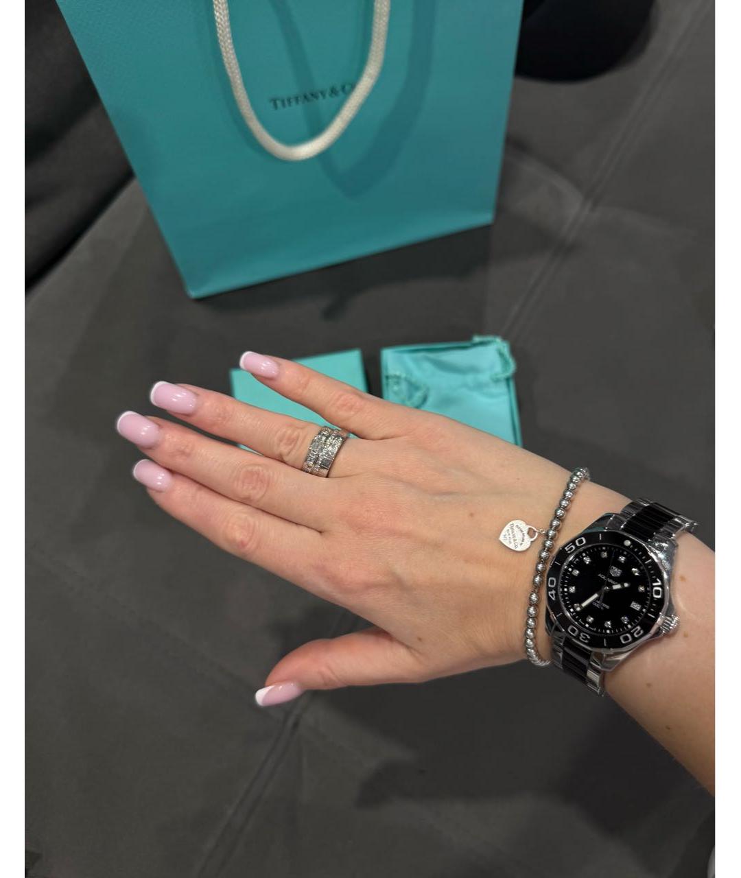 TIFFANY&CO Серебрянный серебряный браслет, фото 8