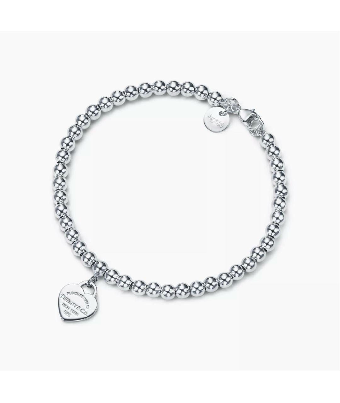 TIFFANY&CO Серебрянный серебряный браслет, фото 9
