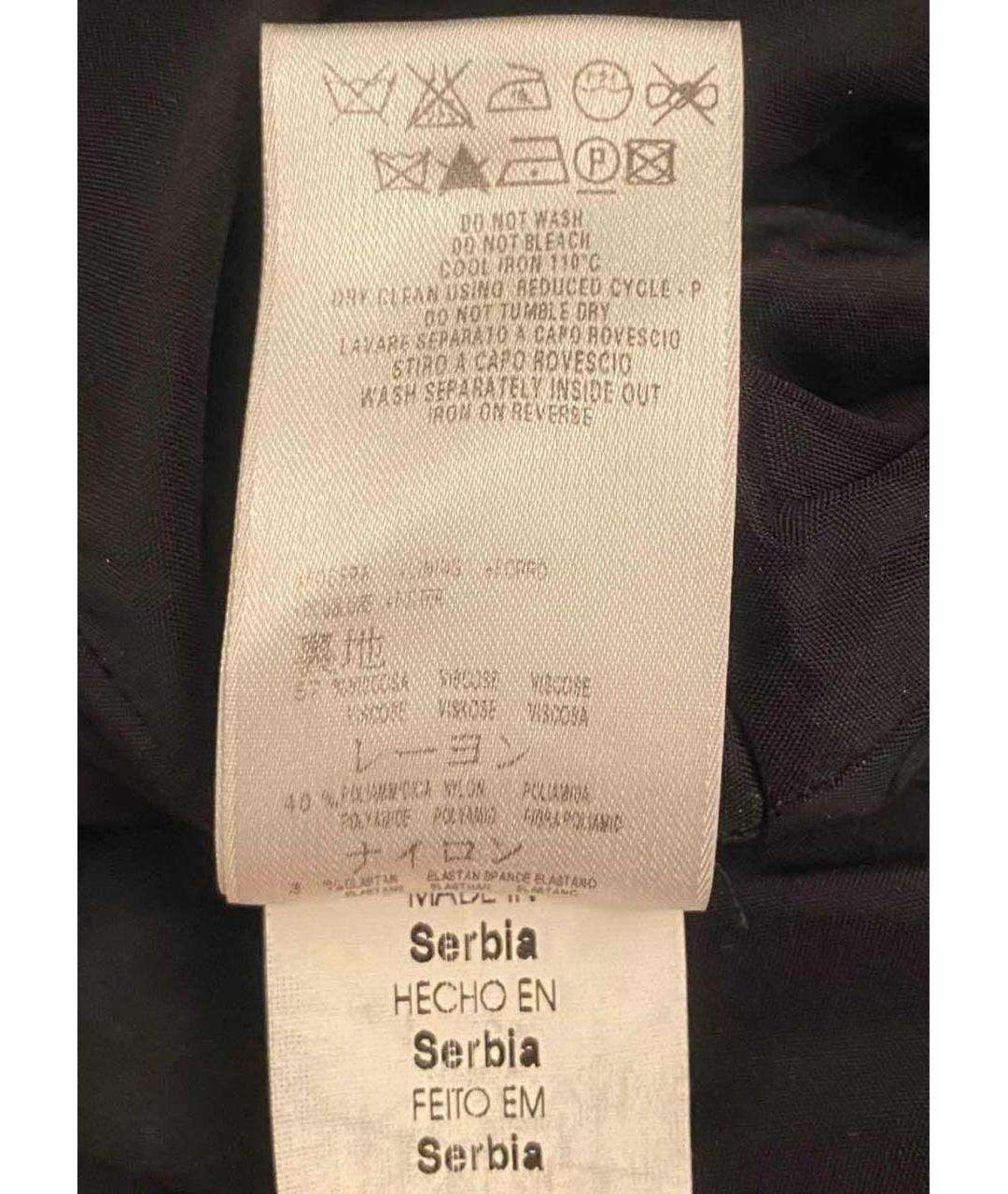 RED VALENTINO Черное вечернее платье, фото 5