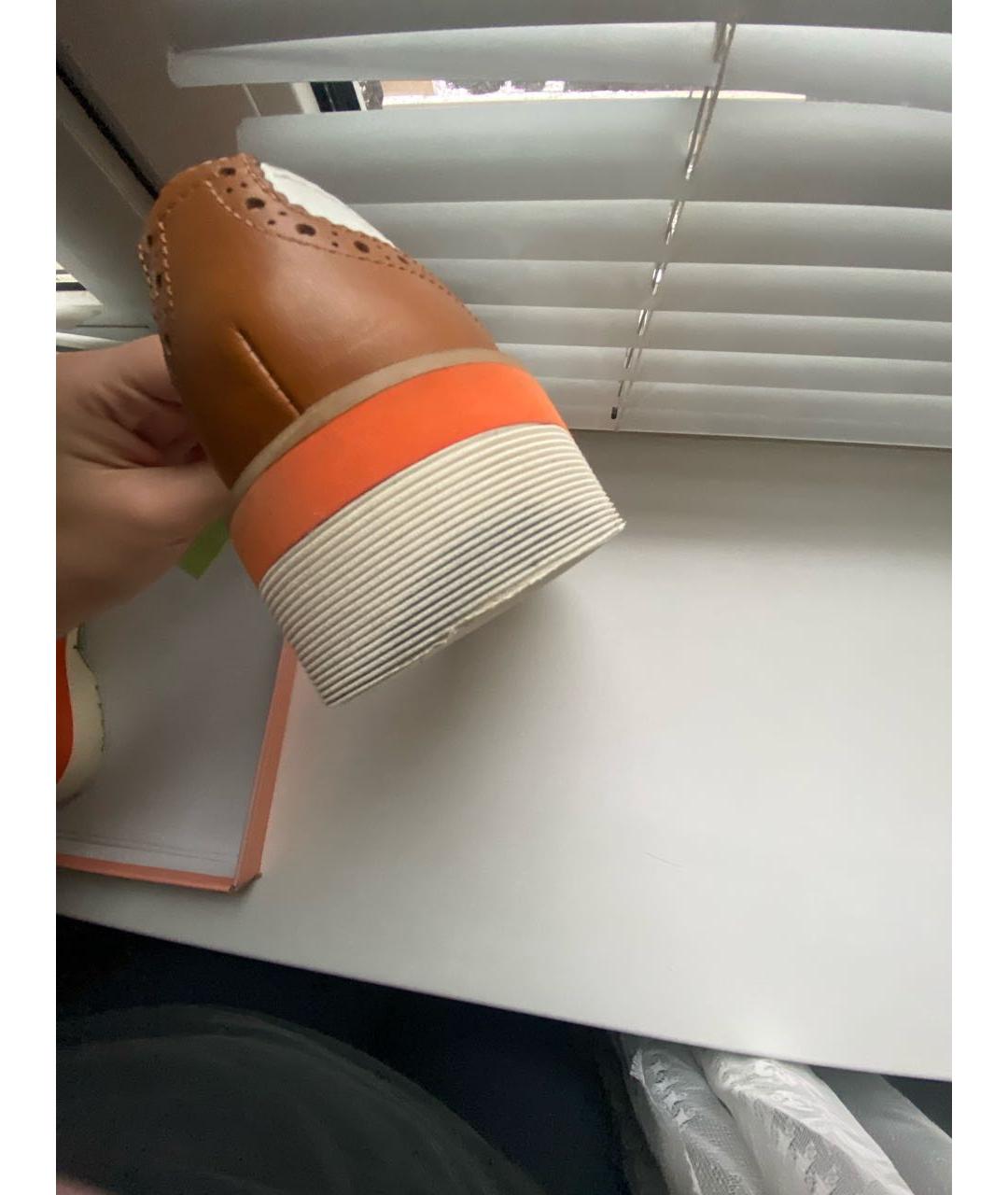 PRADA Мульти кожаные брогги и оксфорды, фото 5