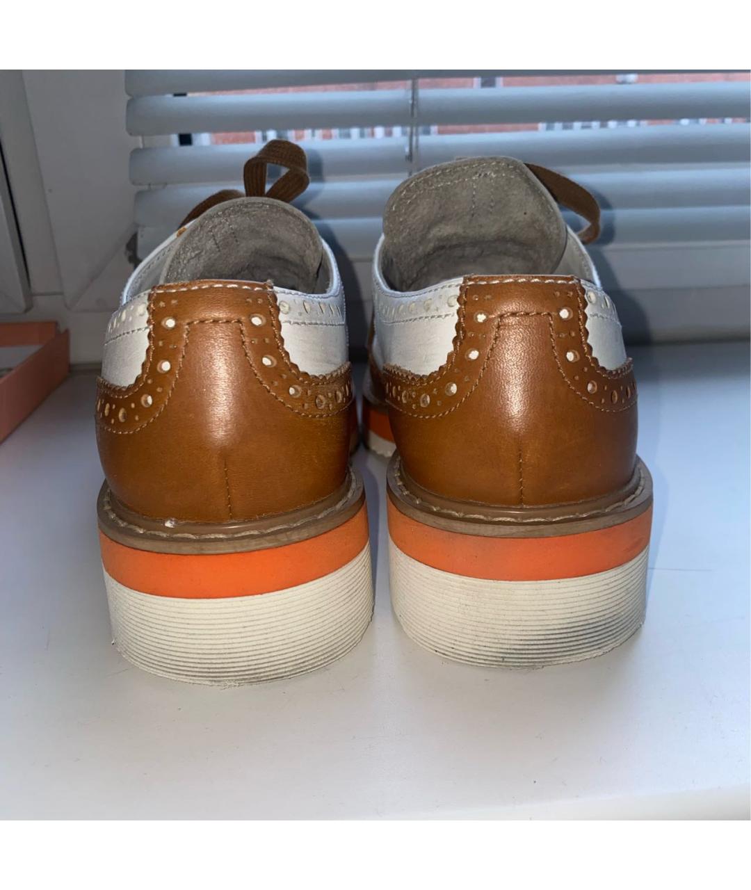 PRADA Мульти кожаные брогги и оксфорды, фото 4