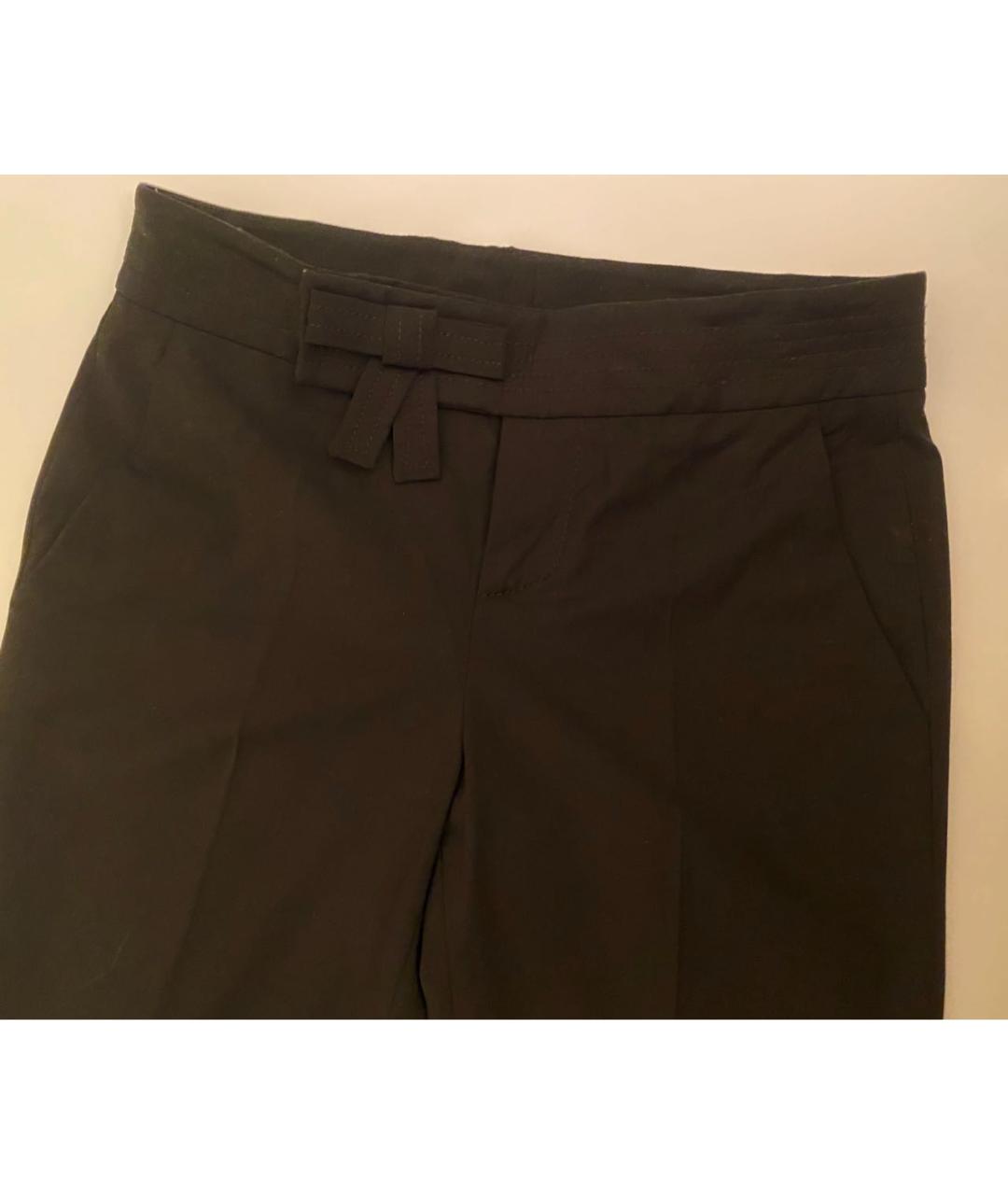 RED VALENTINO Черные брюки широкие, фото 2