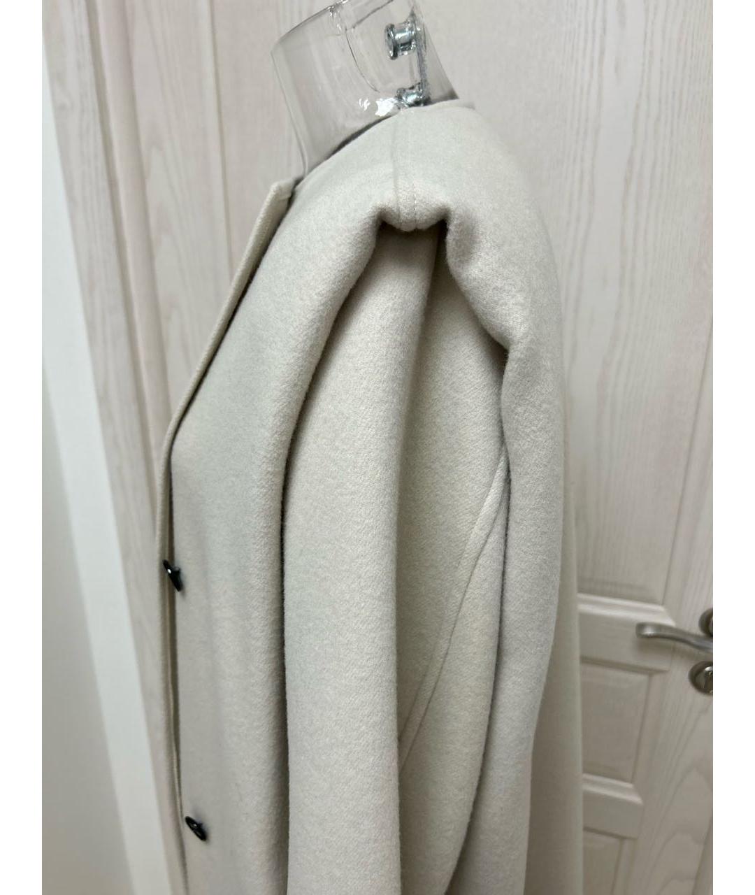ISABEL MARANT Бежевое шерстяное пальто, фото 5