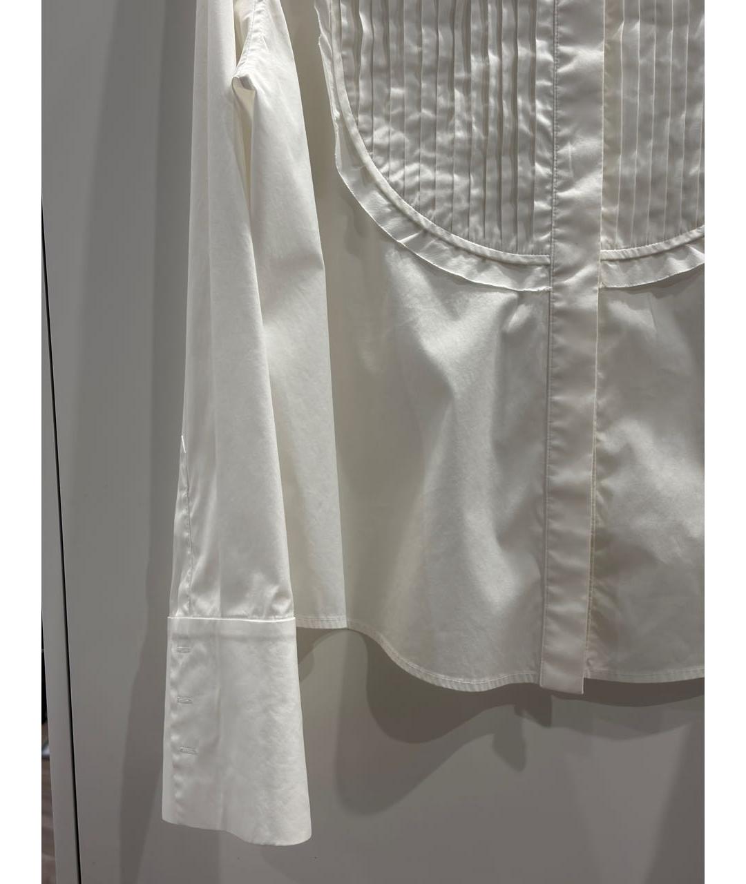 PERVERT Белая хлопковая рубашка, фото 7