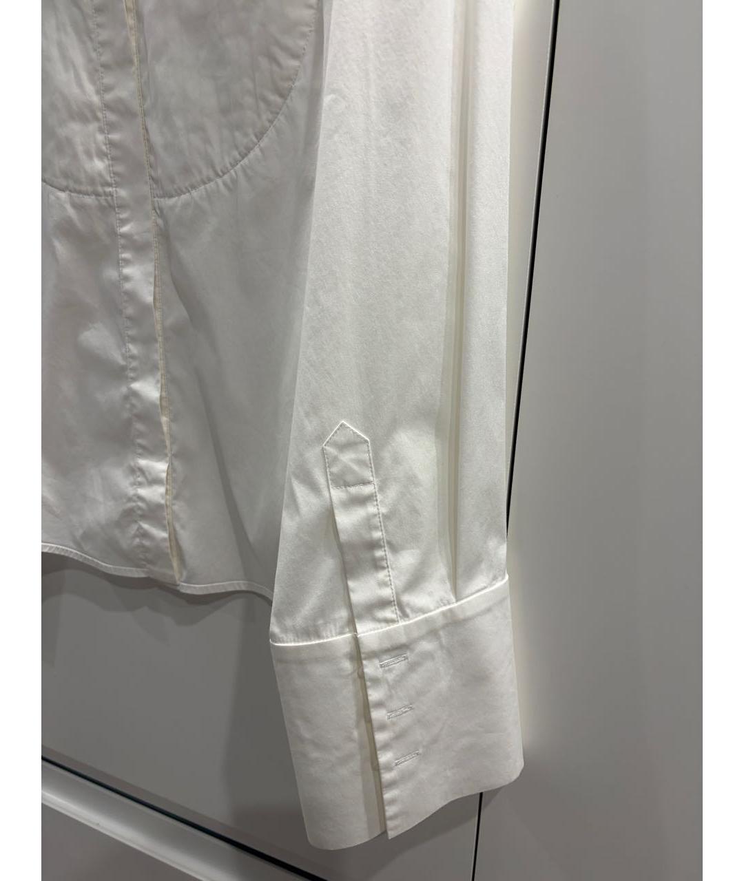 PERVERT Белая хлопковая рубашка, фото 6