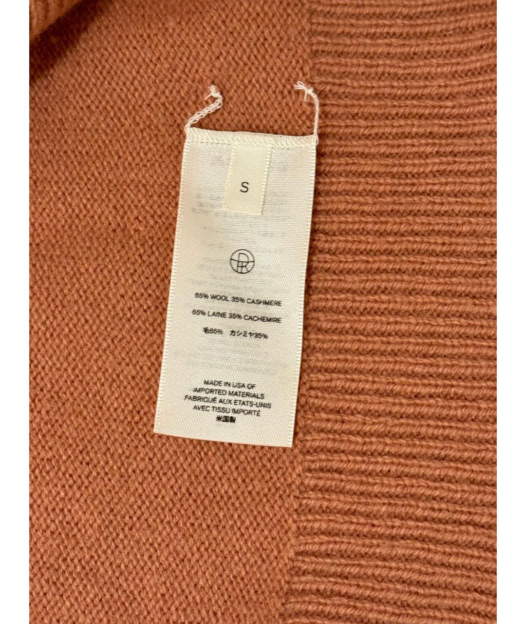 THE ROW Коралловый кашемировый джемпер / свитер, фото 4
