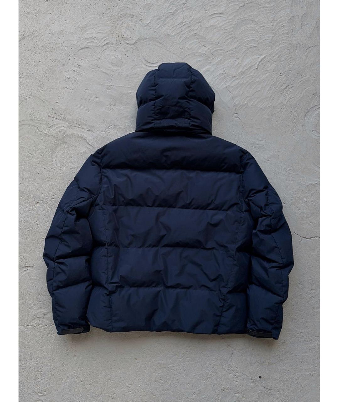 POLO RALPH LAUREN Темно-синий полиамидовый пуховик, фото 2