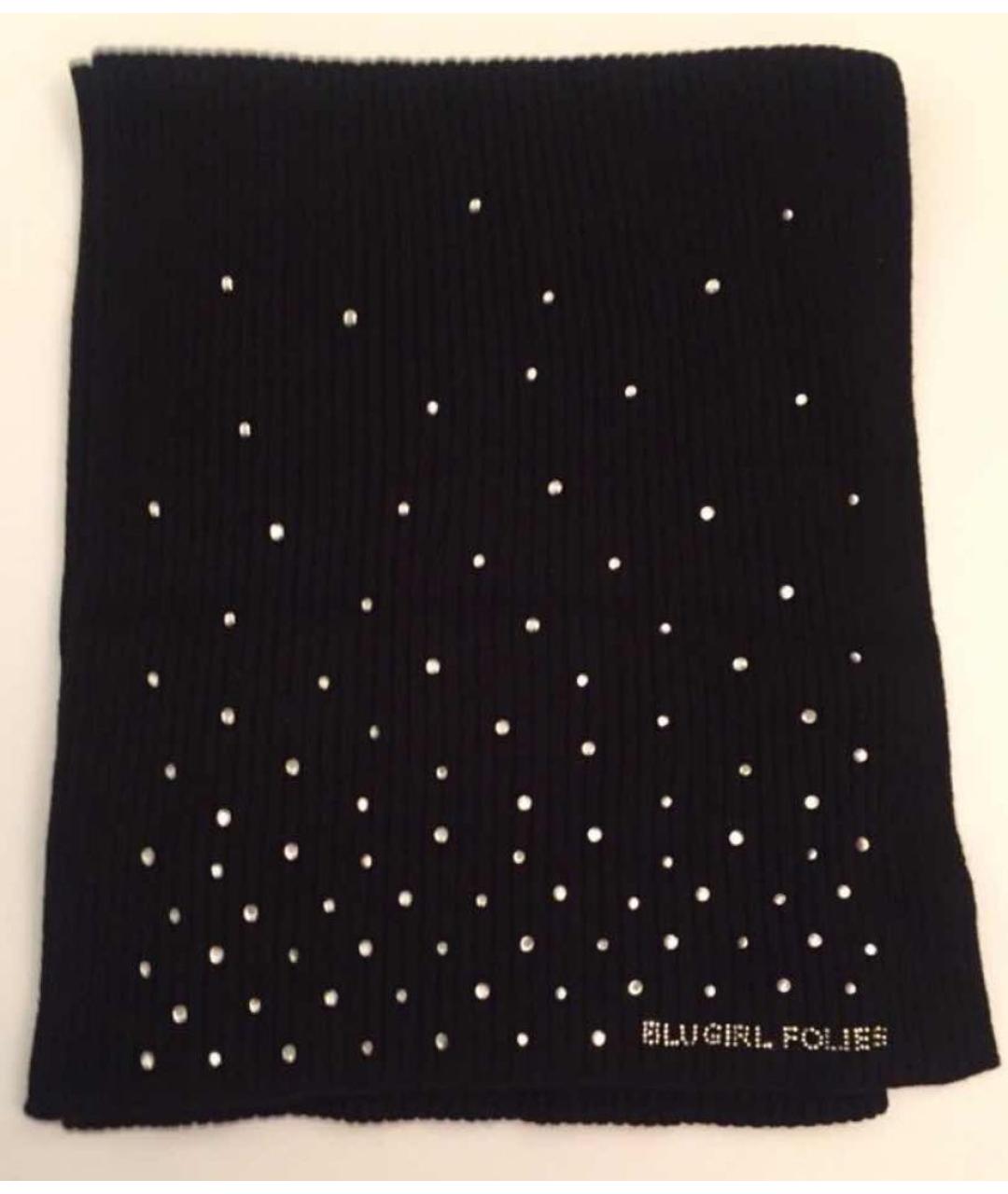 BLUGIRL Черный шарф, фото 4