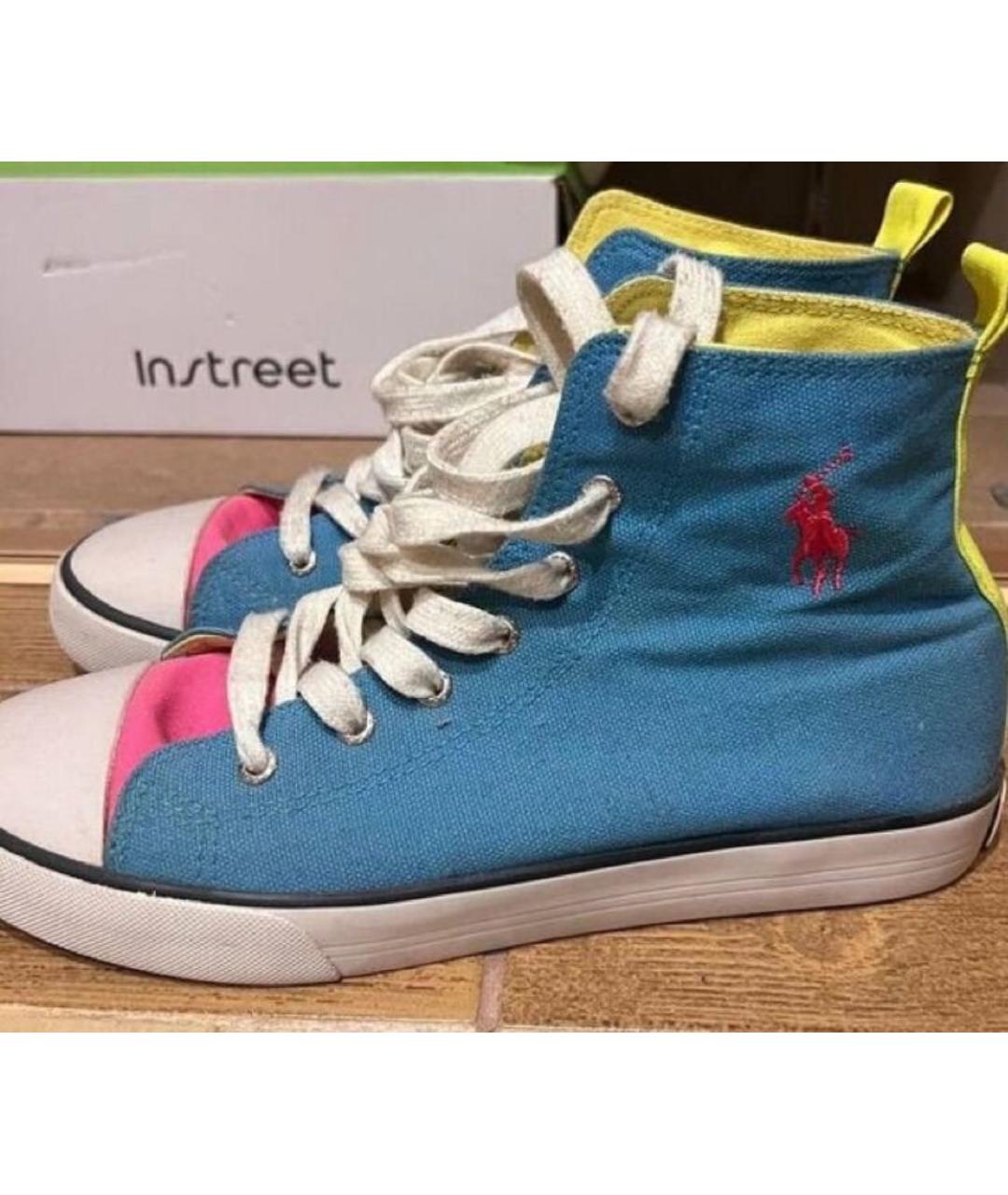 POLO RALPH LAUREN Мульти кеды, фото 4