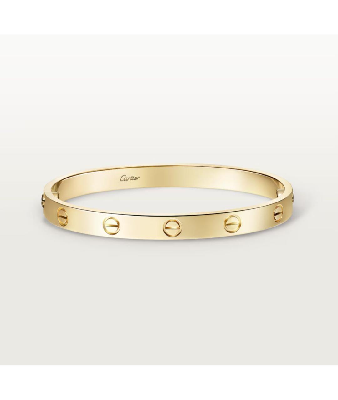 CARTIER Золотой браслет из желтого золота, фото 2