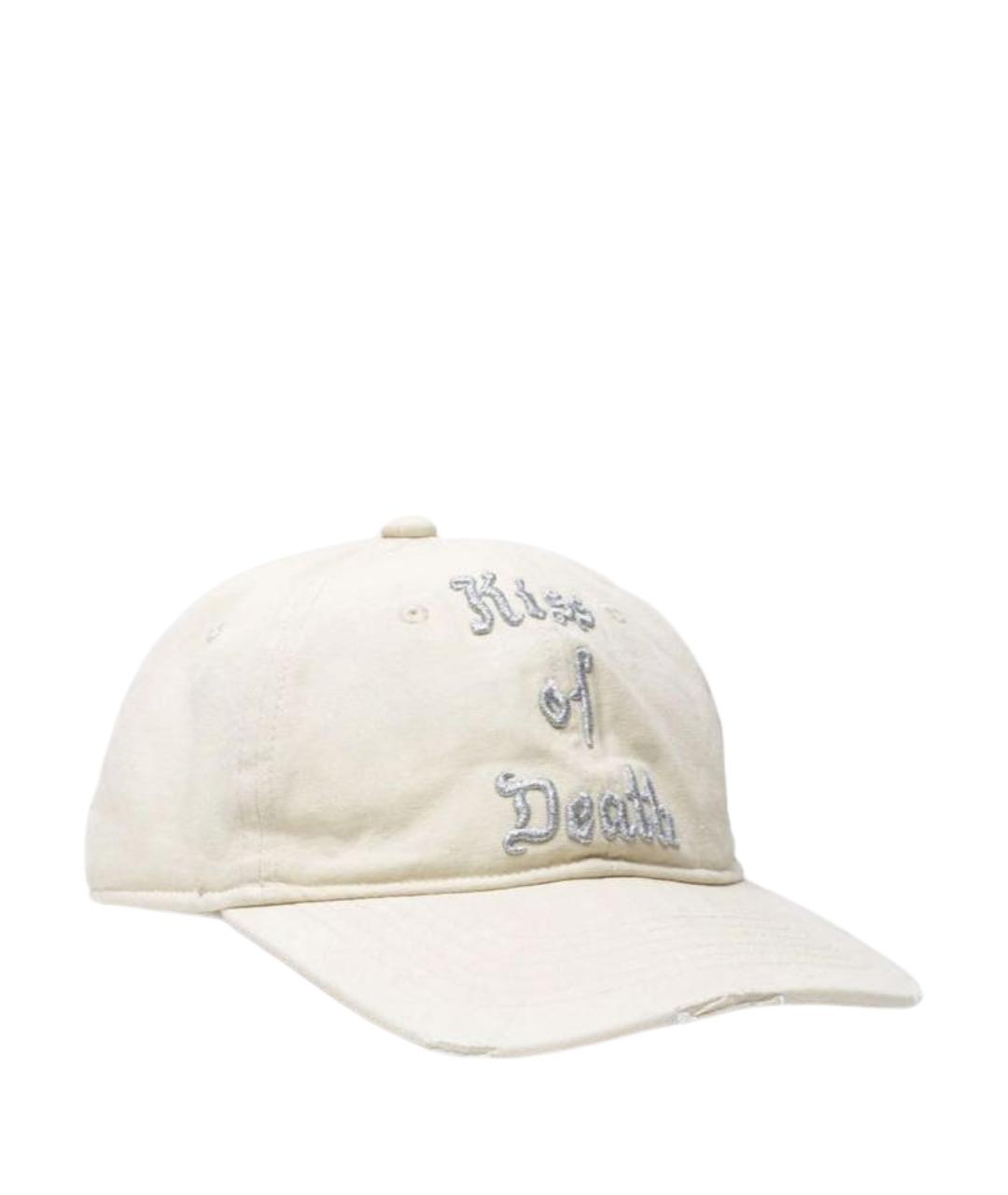 ACNE STUDIOS Бежевая хлопковая кепка, фото 1