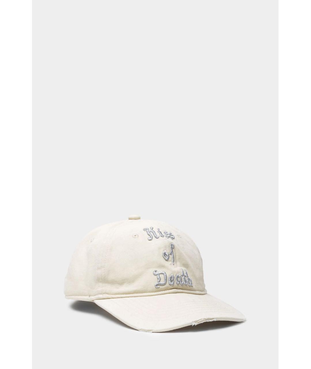 ACNE STUDIOS Бежевая хлопковая кепка, фото 5