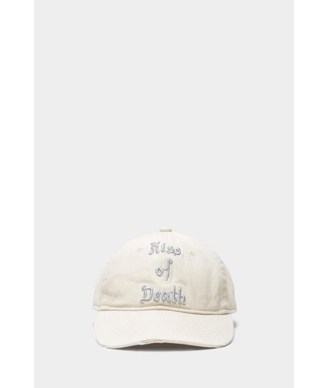 ACNE STUDIOS Бежевая хлопковая кепка, фото 4