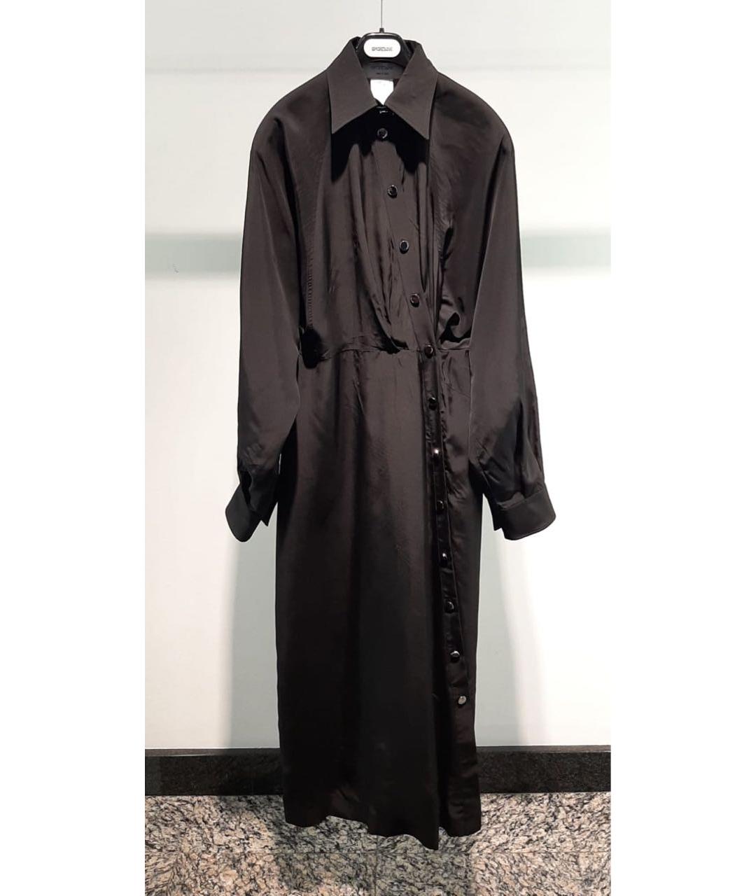 SPORTMAX Черное повседневное платье, фото 2