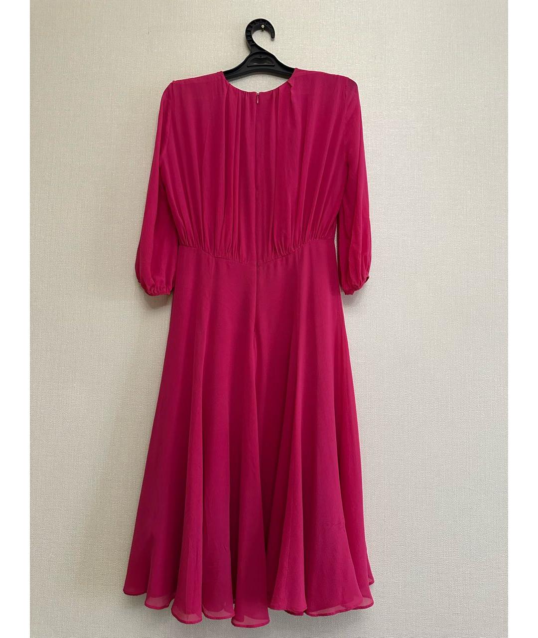 MAX MARA STUDIO Розовое повседневное платье, фото 2