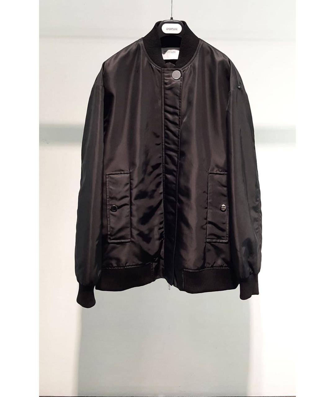 SPORTMAX Черная куртка, фото 2