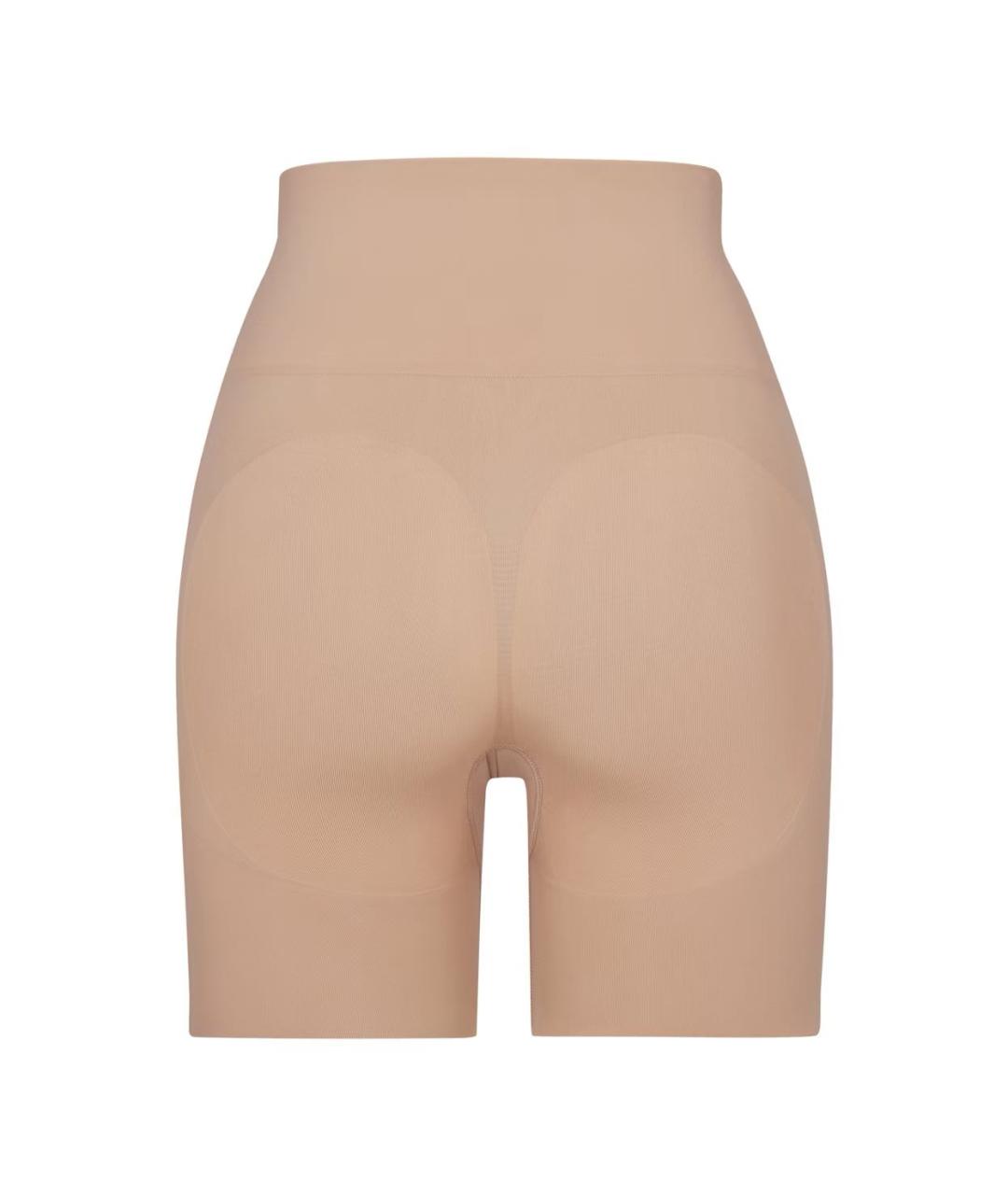 SKIMS Бежевые синтетические шорты, фото 2