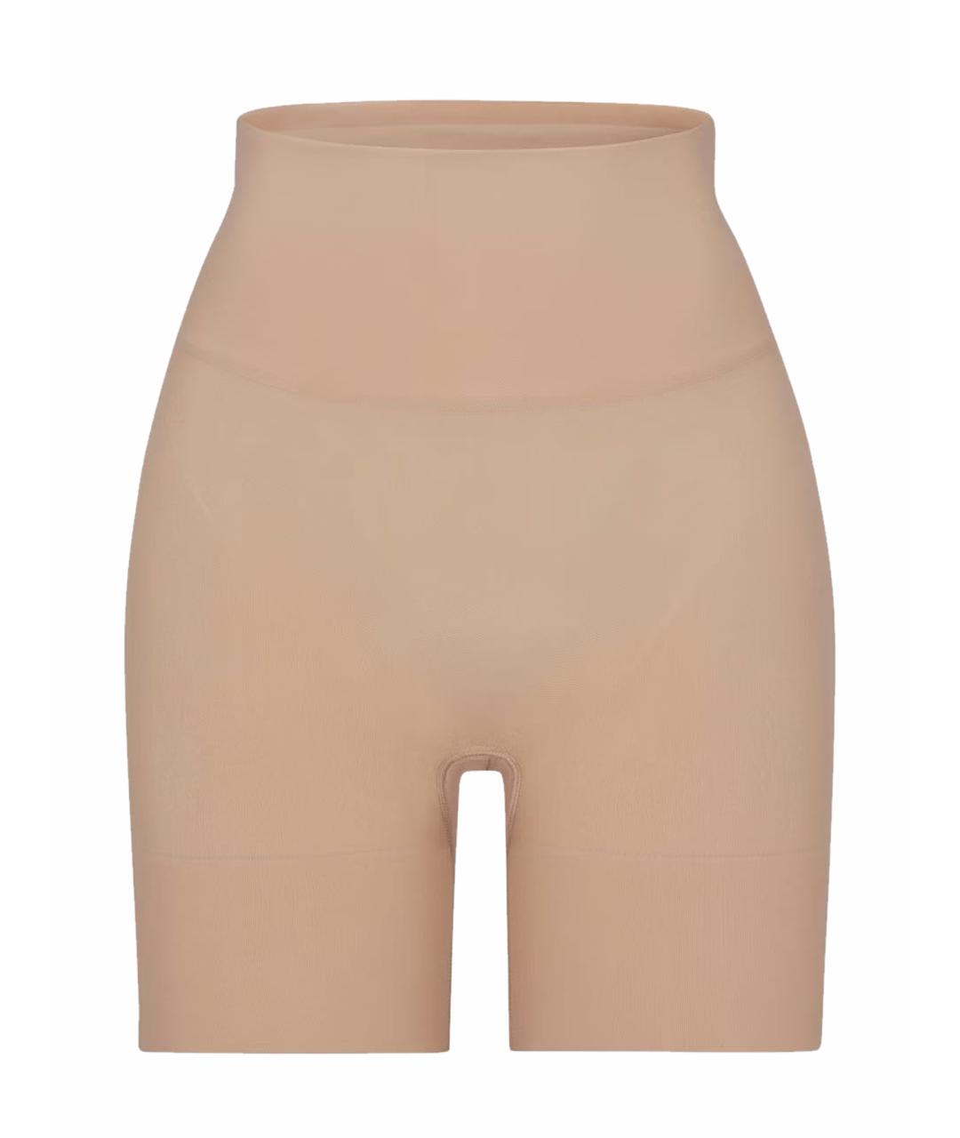 SKIMS Бежевые синтетические шорты, фото 1