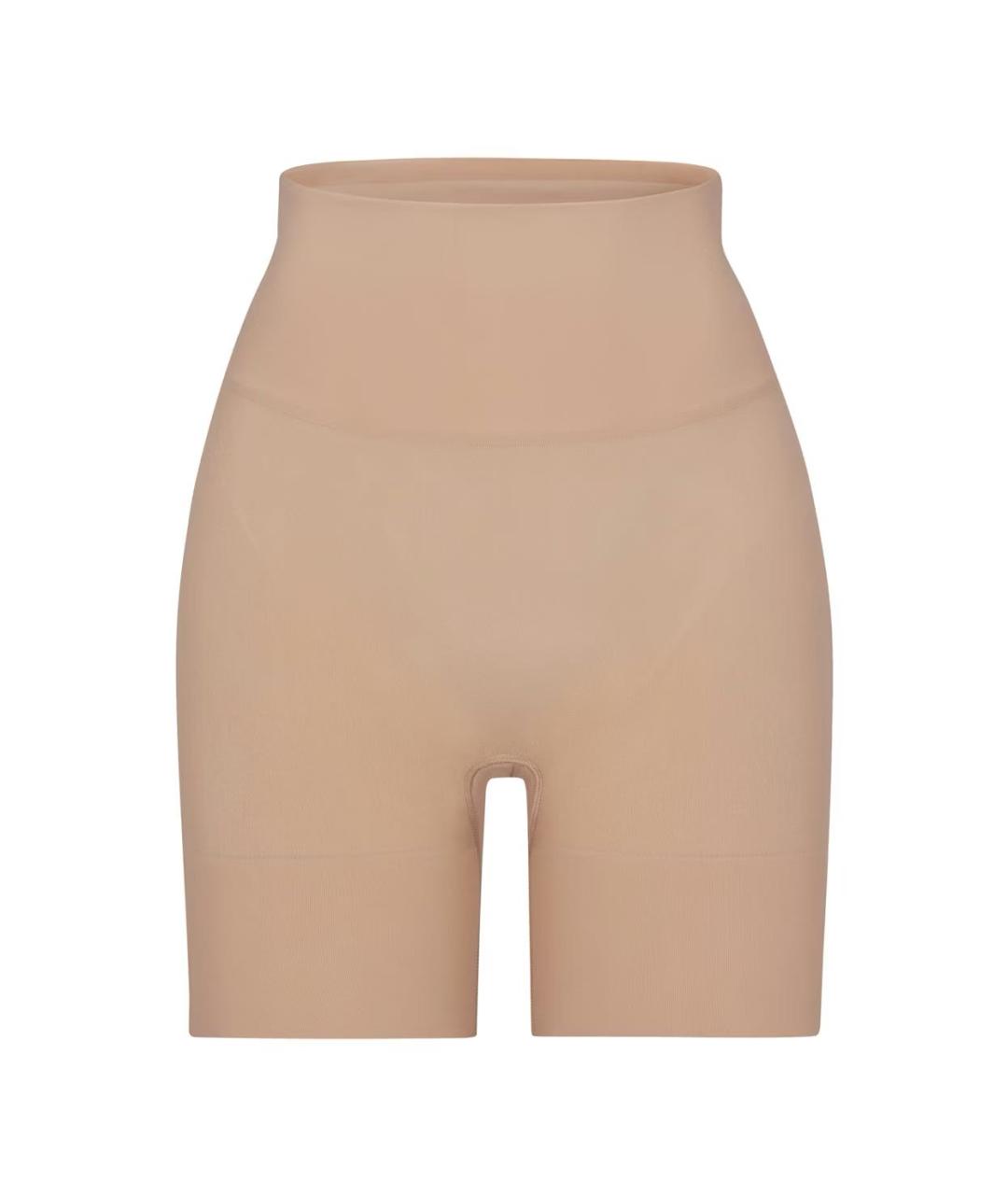 SKIMS Бежевые синтетические шорты, фото 6