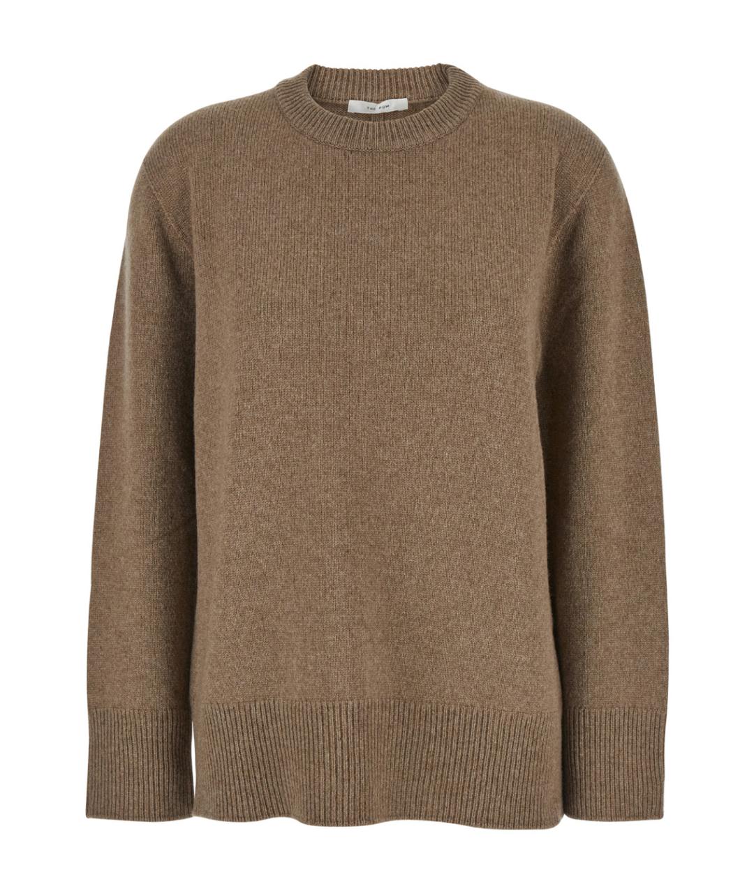 THE ROW Бежевый кашемировый джемпер / свитер, фото 1