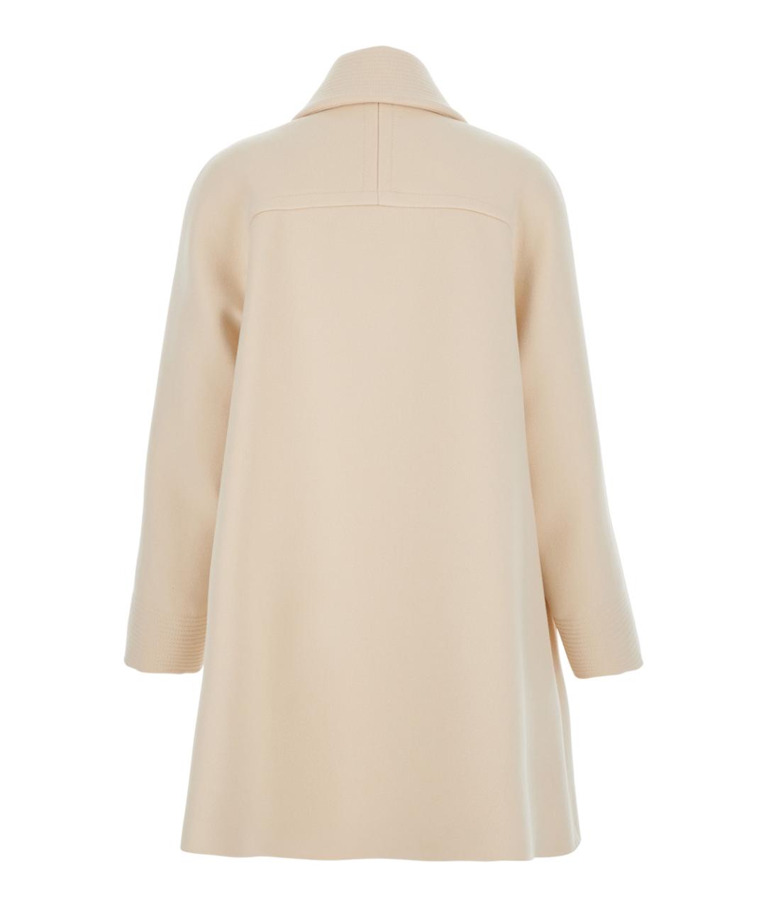 VALENTINO Бежевое шерстяное пальто, фото 2