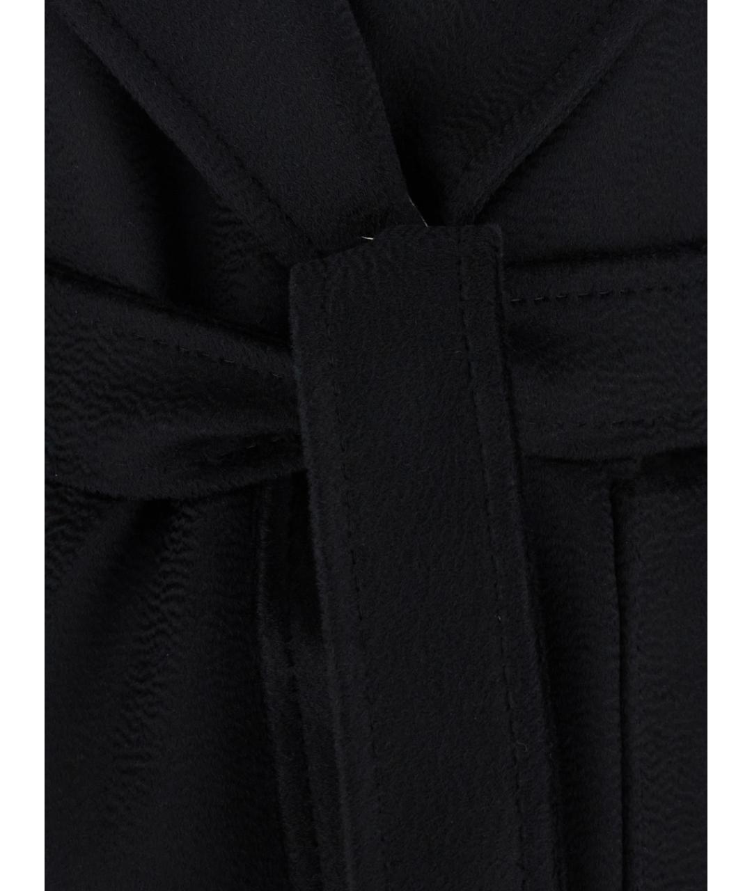MAX MARA Черное шерстяное пальто, фото 3