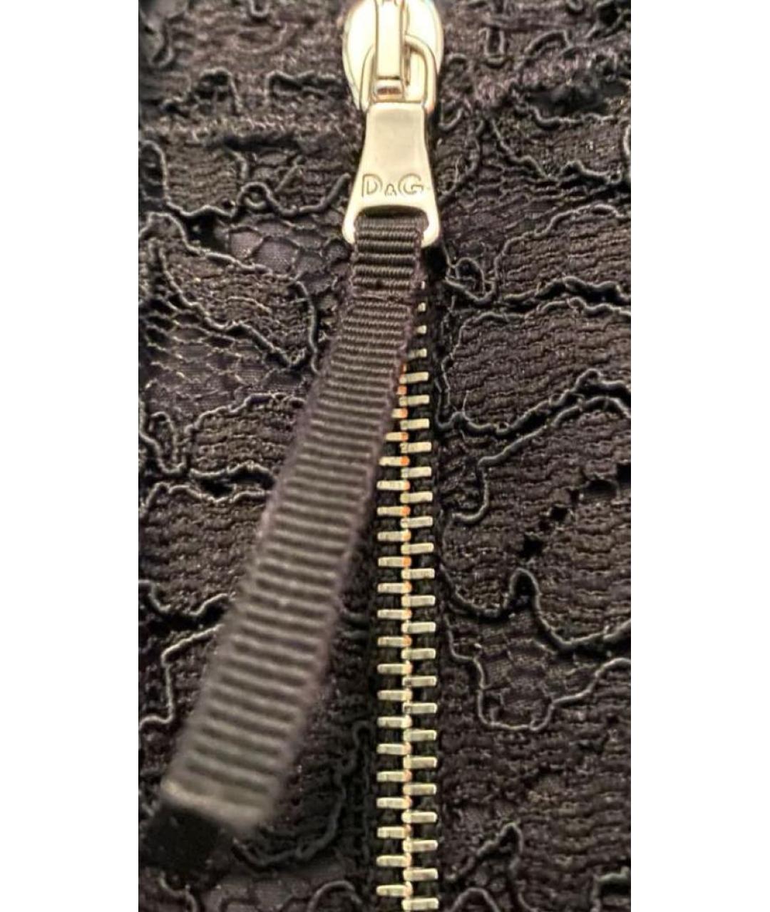 DOLCE&GABBANA Черная майка, фото 3