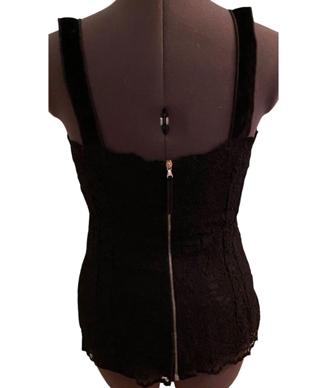 DOLCE&GABBANA Черная майка, фото 2