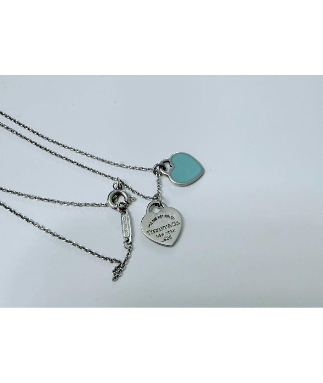 TIFFANY&CO Серебряная серебряная подвеска, фото 3