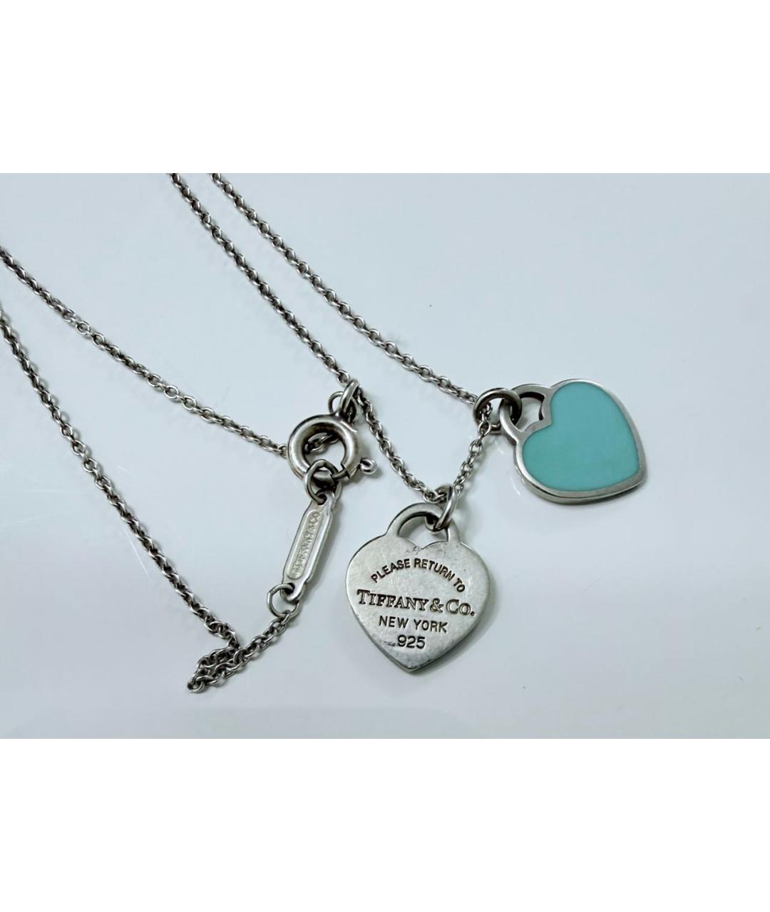 TIFFANY&CO Серебряная серебряная подвеска, фото 4